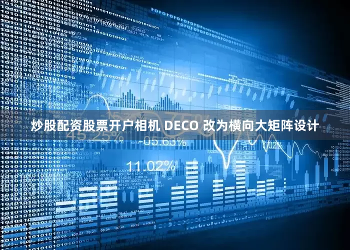 炒股配资股票开户相机 DECO 改为横向大矩阵设计